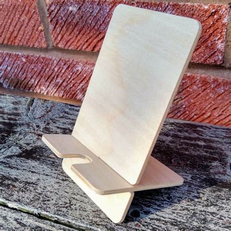 cnc machine phone stand|plywood phone stand.